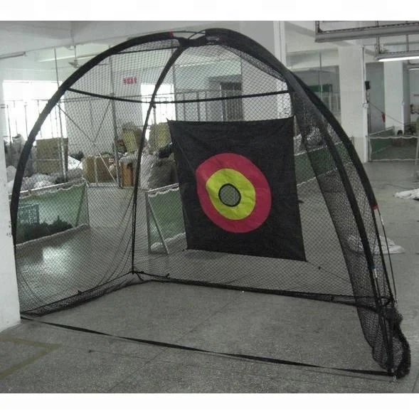 Портативный складной Гольф Практика Чистая обучение удара Кейдж мат