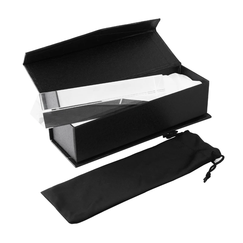 
Leyuan crystal K9 crystal triangular glass prism for sale 