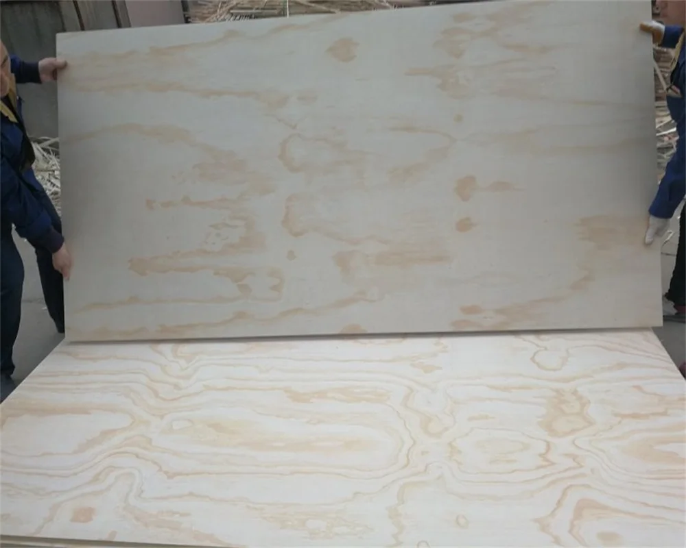 JIAMUJIA Cheap Price Laminated 3mm 12mm 18mm 1 Inch Thick 4x8 5x10  Construction Commercial Pine Plywood Sheet