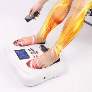 EMS TENS Electric Foot Massager Foot Circulation Machine Foot Energizer Relieve Feet, Legs Ankles Pain Massager