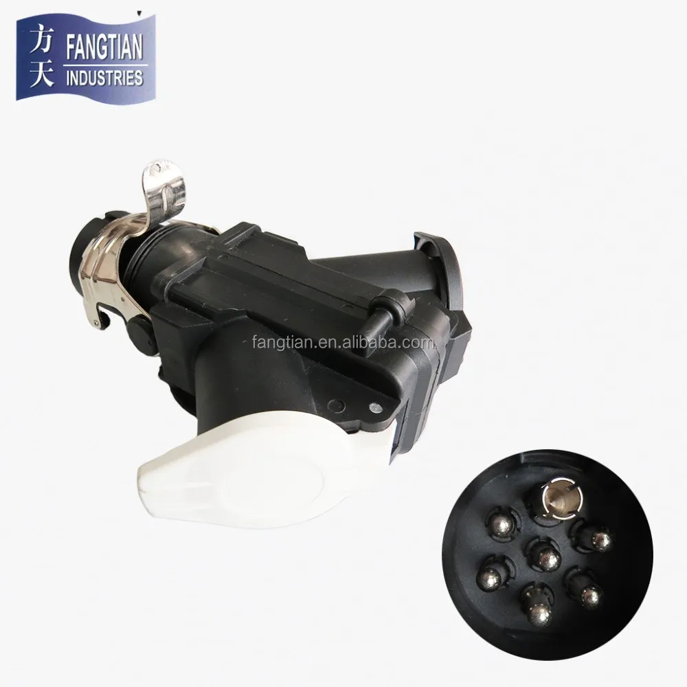 Trailer connector adapter European 24V 15 pole to 7 pin N type and S type Trailer Plug