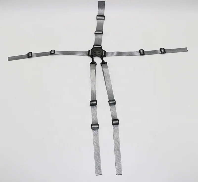 DEEKIDS Adjustable Universal Children Kid Baby 5 Point Harness Security Seat Belt Strap for High Chair Pram Buggy Pushchair