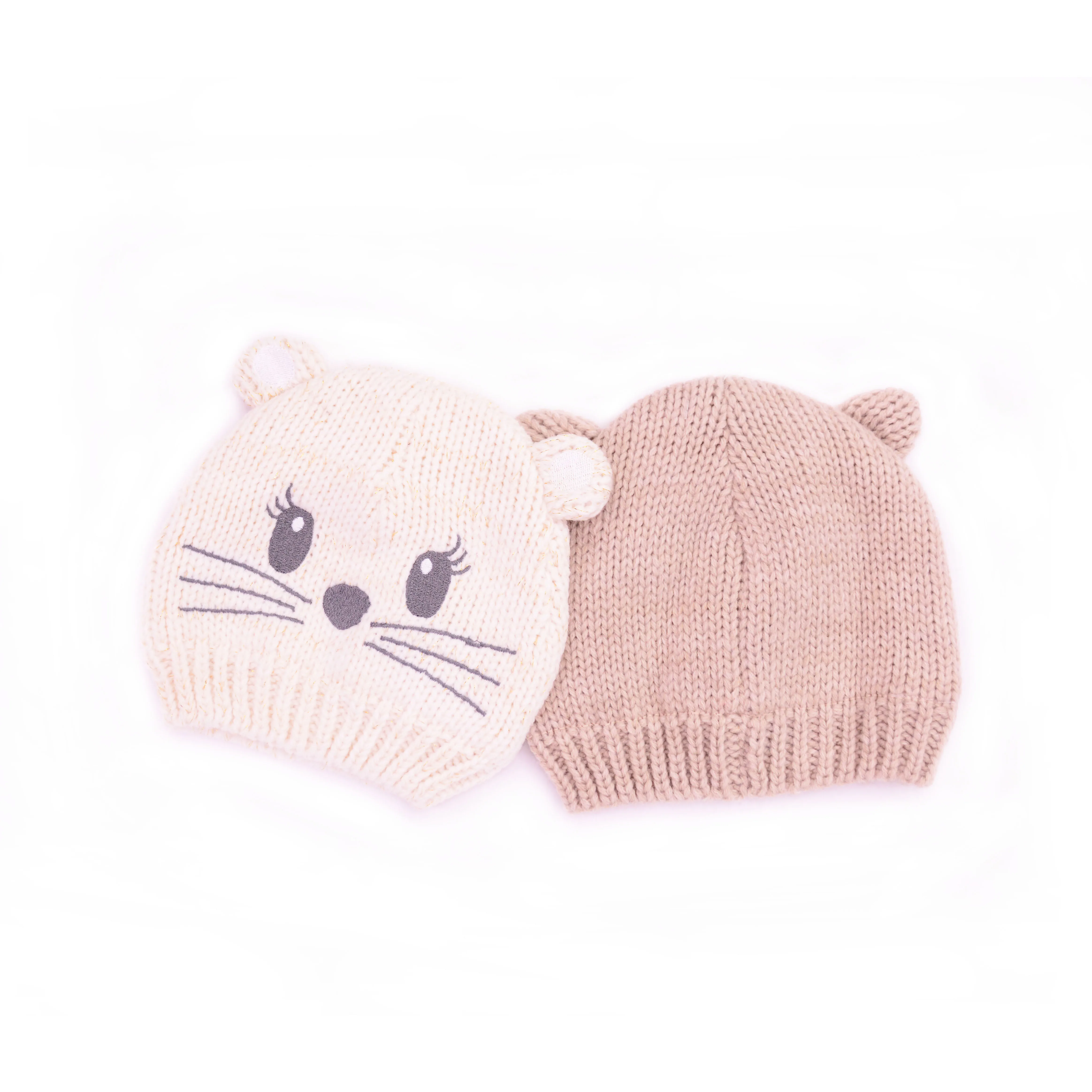 Funny Kids Knitted Animal cat beanie Cute Winter Hats kids winter beanie
