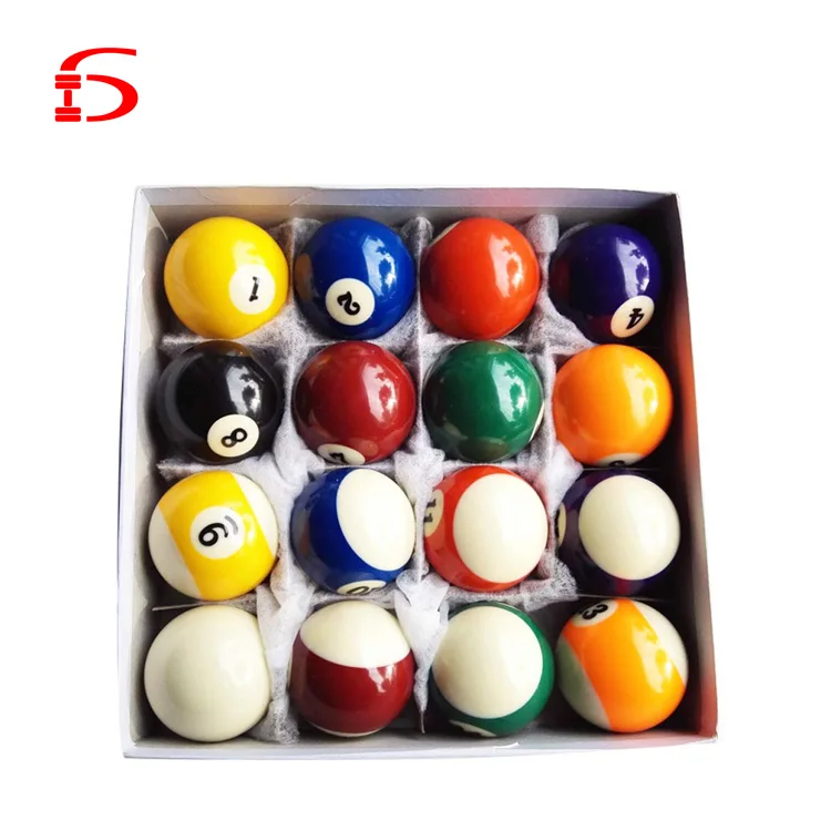 16pcs Standard Pool Balls Snooker Billiards Ball Set