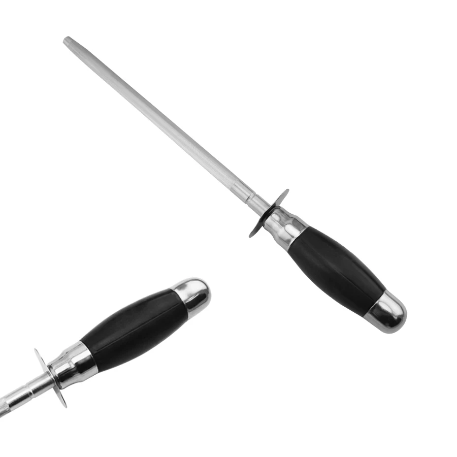 Diamond Carbon Steel Professional Knife Sharpener Rod