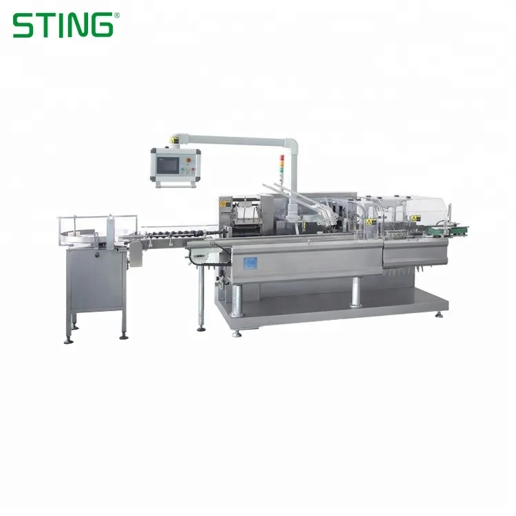 Авто Бутылка картонные коробки упаковочная машина автоматическая для блистерной