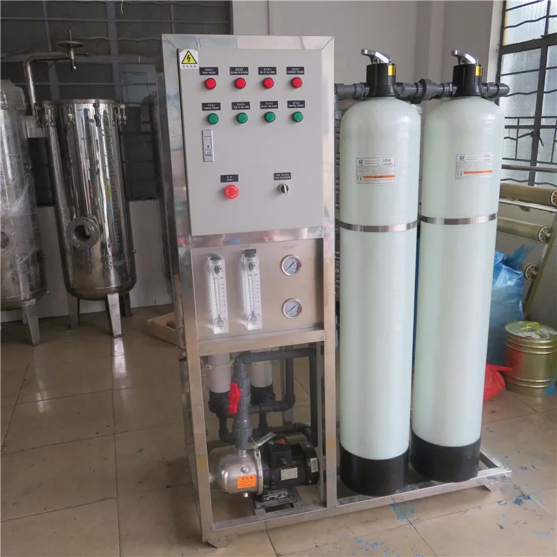 500L High PH Automatic ultrafiltration equipment water purification machine With EDI and purified water tank