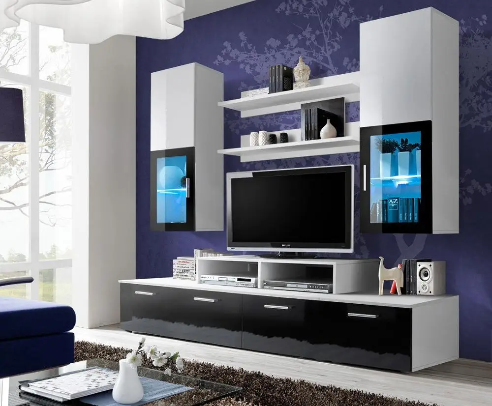Replacement led tv stand shelves espresso tv stand