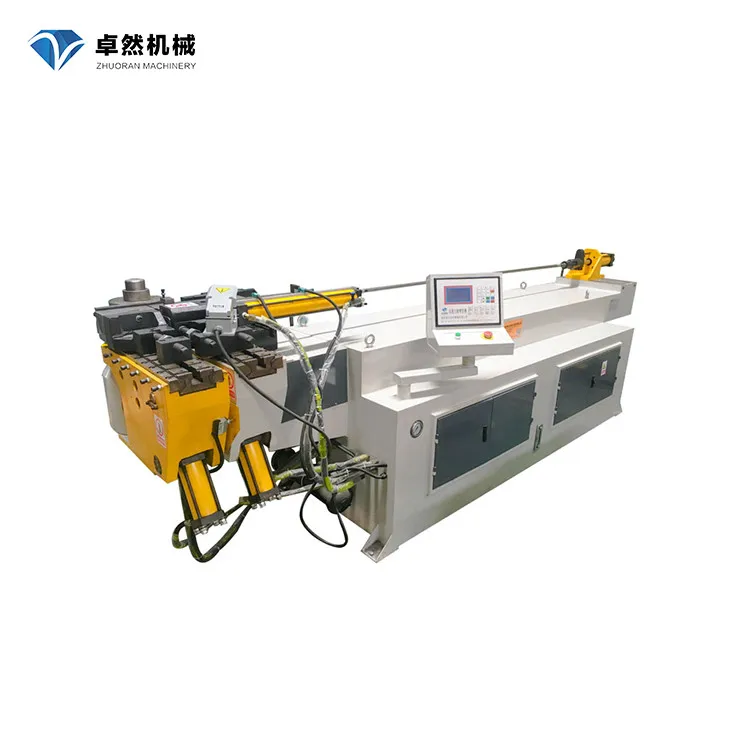  Automatic DW75NC mandrel profile hydraulic aluminum copper stainless steel exhaust square tube bender pipe bending