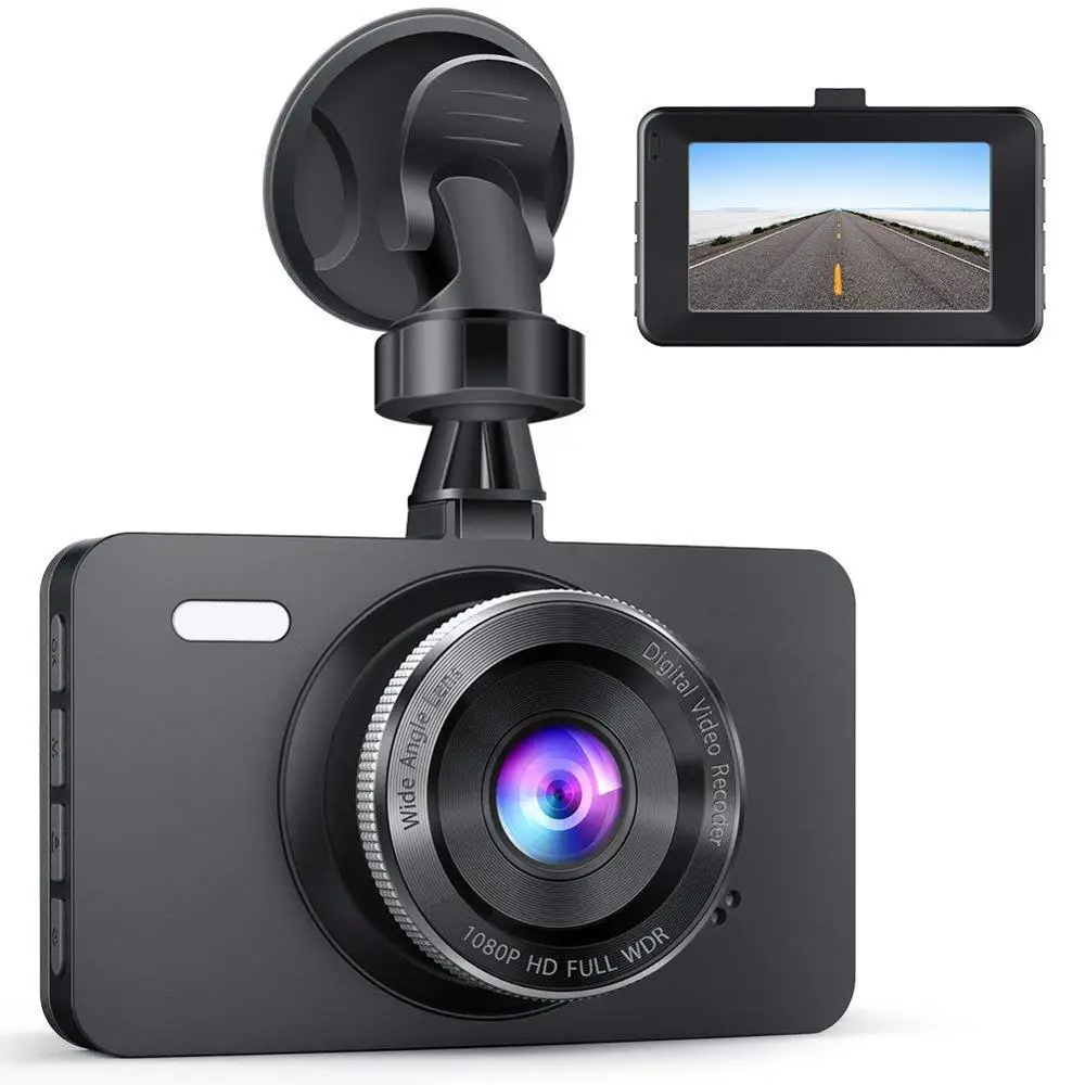 RERAND Hot Sale 3.0 Inch Dash Cam FHD 1080P Car Camera With Front And Rear Camera