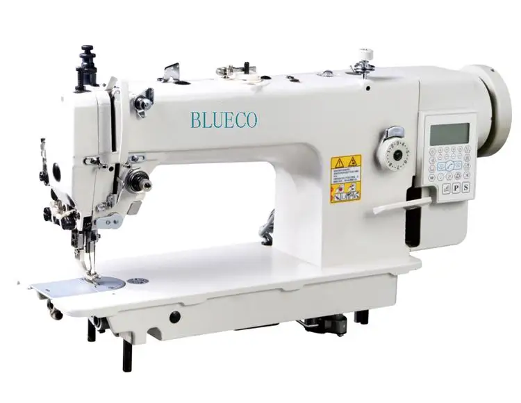 GC0303-D3 Topper and bottom feed walking foot heavy duty  lockstitch sewing machine with automatic thread trimmer