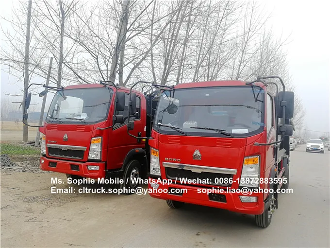 
Sinotruck Howo 4x2 mini Hydraulic Garbage Compactor Truck For City Sanitation Project 