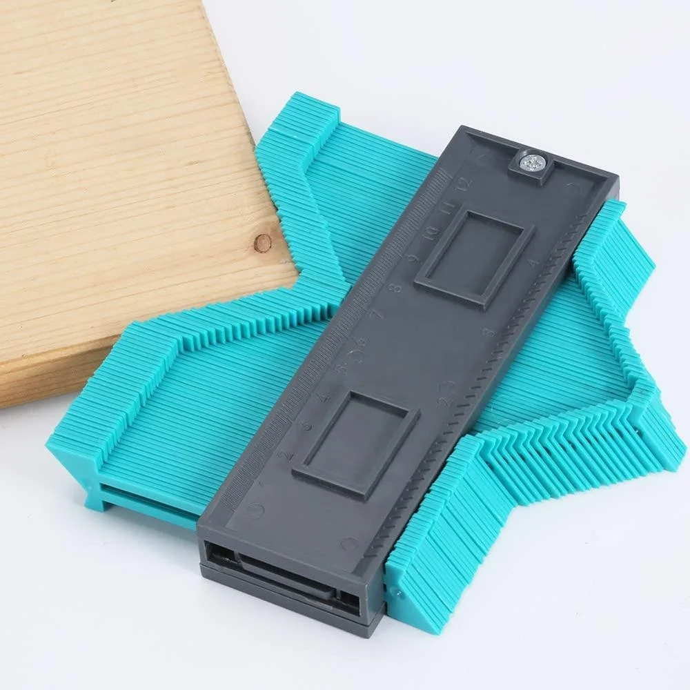 
High Accuracy Outline Gauge Tool Profile Contour Gauge Duplicator Tile Contour Gauge 