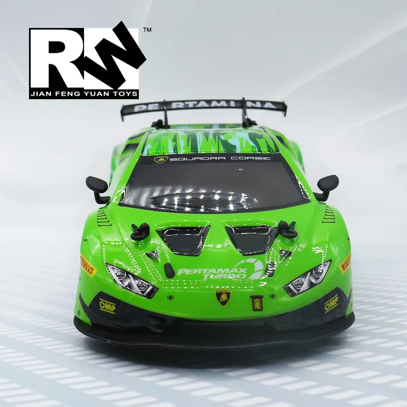  RW игрушки Горячая Распродажа Rc гоночный автомобиль детские 1 16 Дрифт LAMBORGHINI HURACAN GT3 с дистанционным управлением 6616 м радиоуправляемая модель батарея 1:16