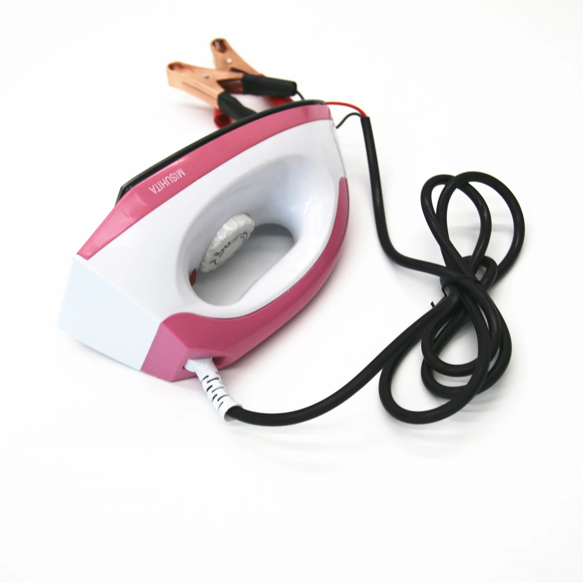 Factory Price Direct Selling DC 12V 150W Electric Pressing Iron Dry Function For Solar Energy