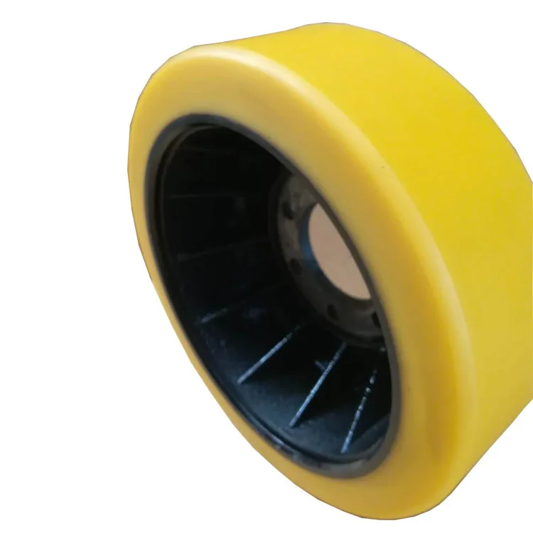 forklift parts polyurethane solid wheels 343x114-90 for Jungheinrich