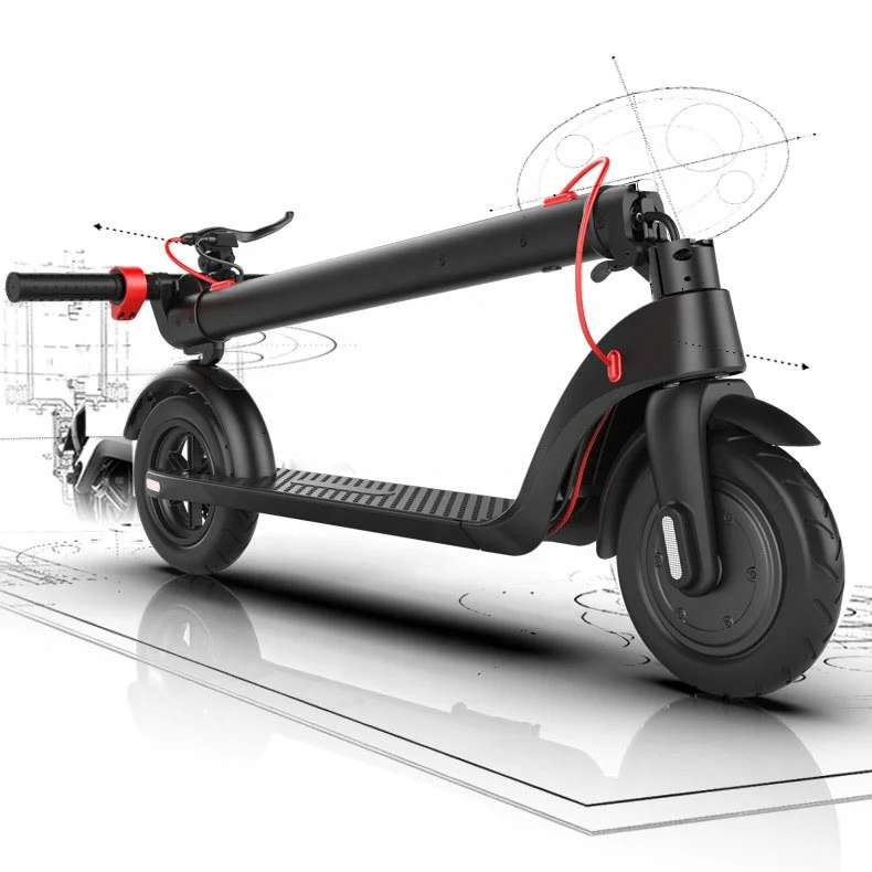 
HX X7 8.5inch Light Weight Battery Removable Electric Scooter with Display 