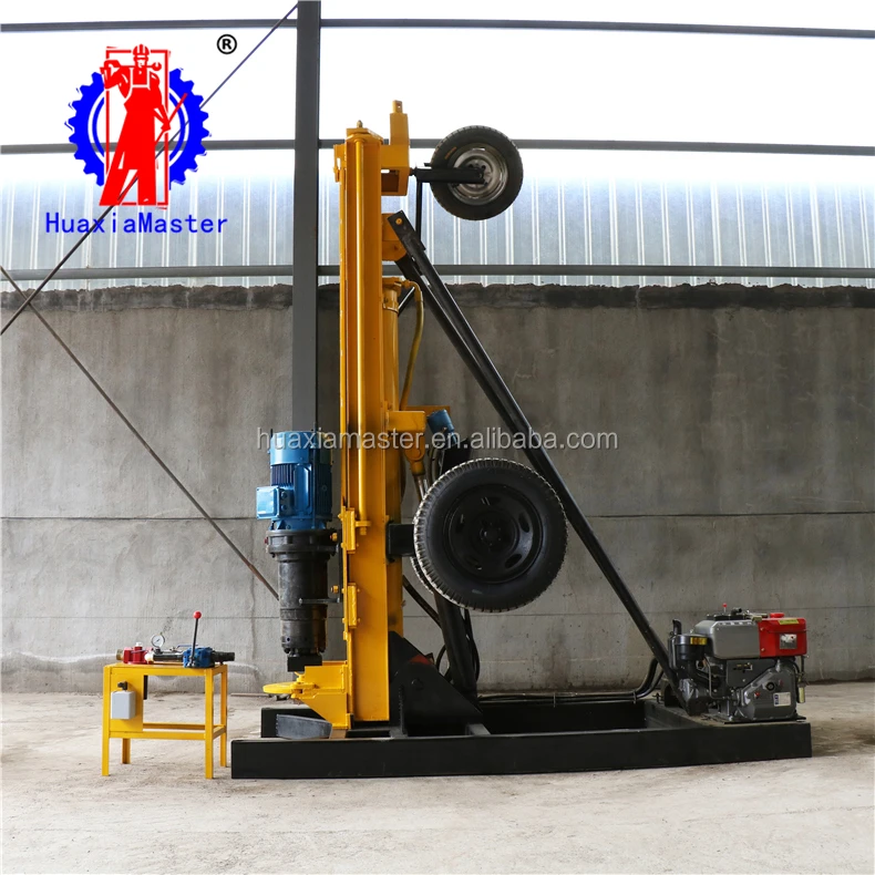 KQZ-200D pneumatic water well drilling rig pneumatic down-the-hole drilling rig