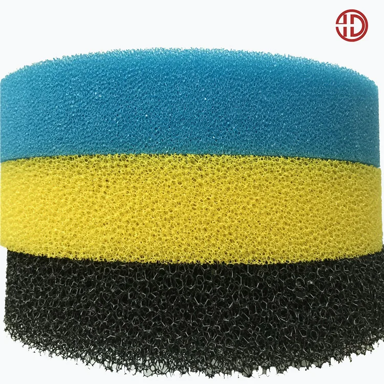 Black Custom Shape Filtration Foam Aquarium Fish Tank Filter Sponge