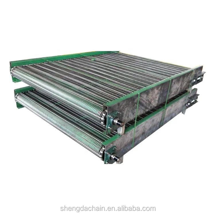 
Good Price Customized Stainless Steel Slat Band Chain Conveyor Dezhou City 