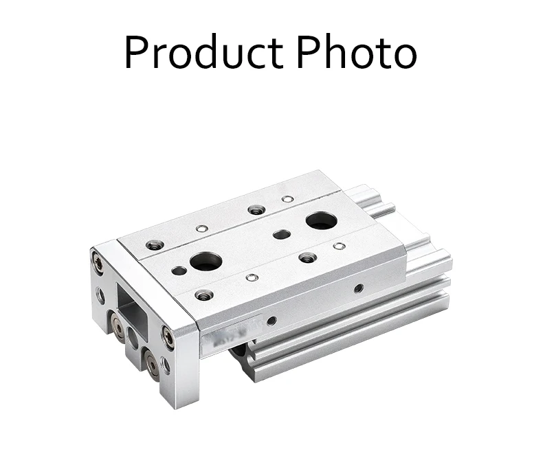 Air Slide Table Cylinder MXS SMC Standard, Double acting and Bore size (mm) 6, 8, 12, 16, 20, 25