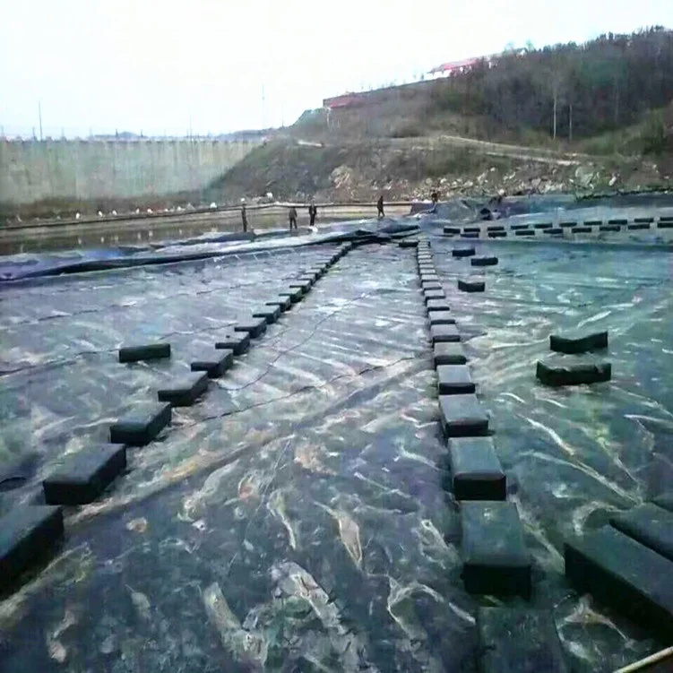 Low cost Static waste water Odor Biogas capture 1.5mm HDPE geomembrane