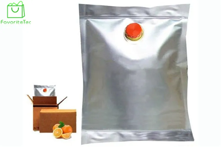 Eco friendly 3l bag in box wine juice empty bag in box