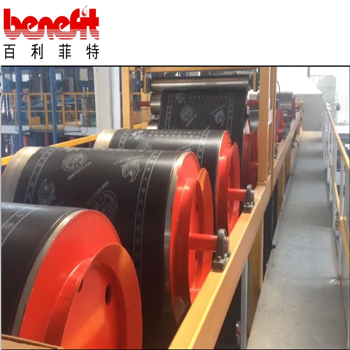 SBS self-adhesive waterproof modified bitumen rolled roofing machine