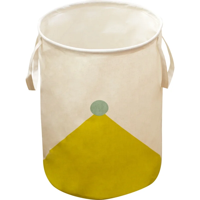 
Top Selling Collapsible Washable Dirty Clothes and Kids Toy Storage Basket with Long Handle 