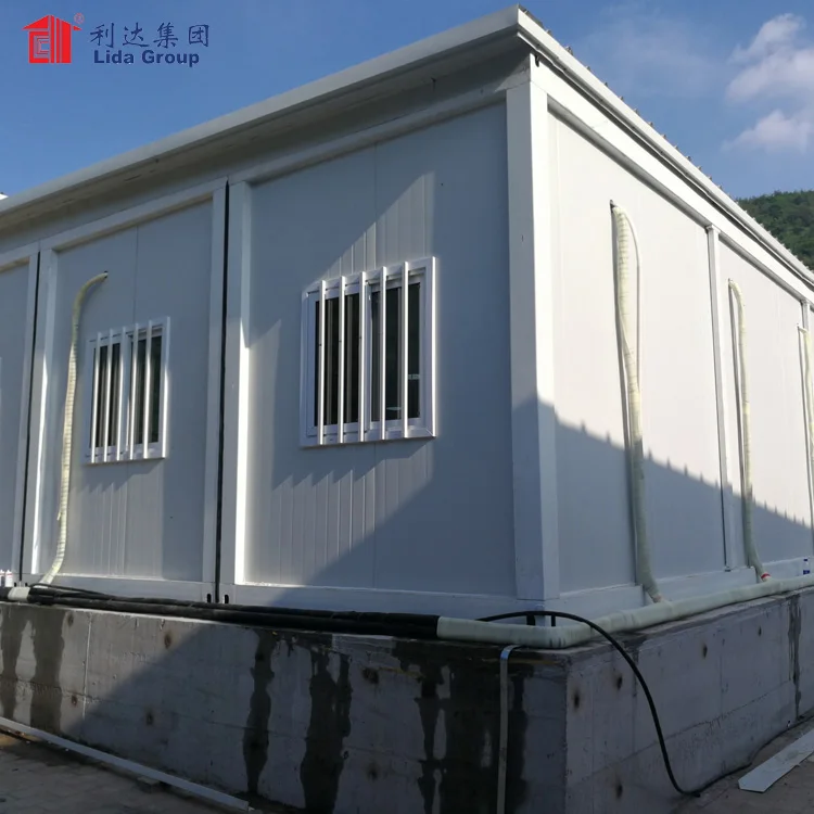 High Quality Pack Shipping Container Two Bedroom Prefab Container House For Sales
