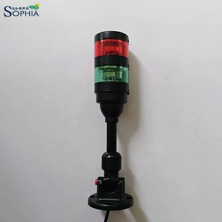 high visible IP67 waterproof  Red Green Led Signal Tower Light buzzer light