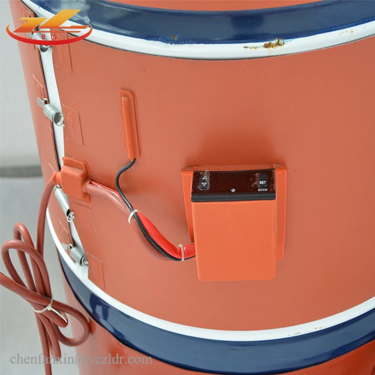 
Silicone Rubber 55 Gallon Plastic oil Drum Heater 