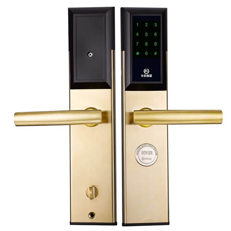 Ble Wifi Smart Door Lock Electronic Digital Code RFID Card TTLock App Hotel Door Lock Security System