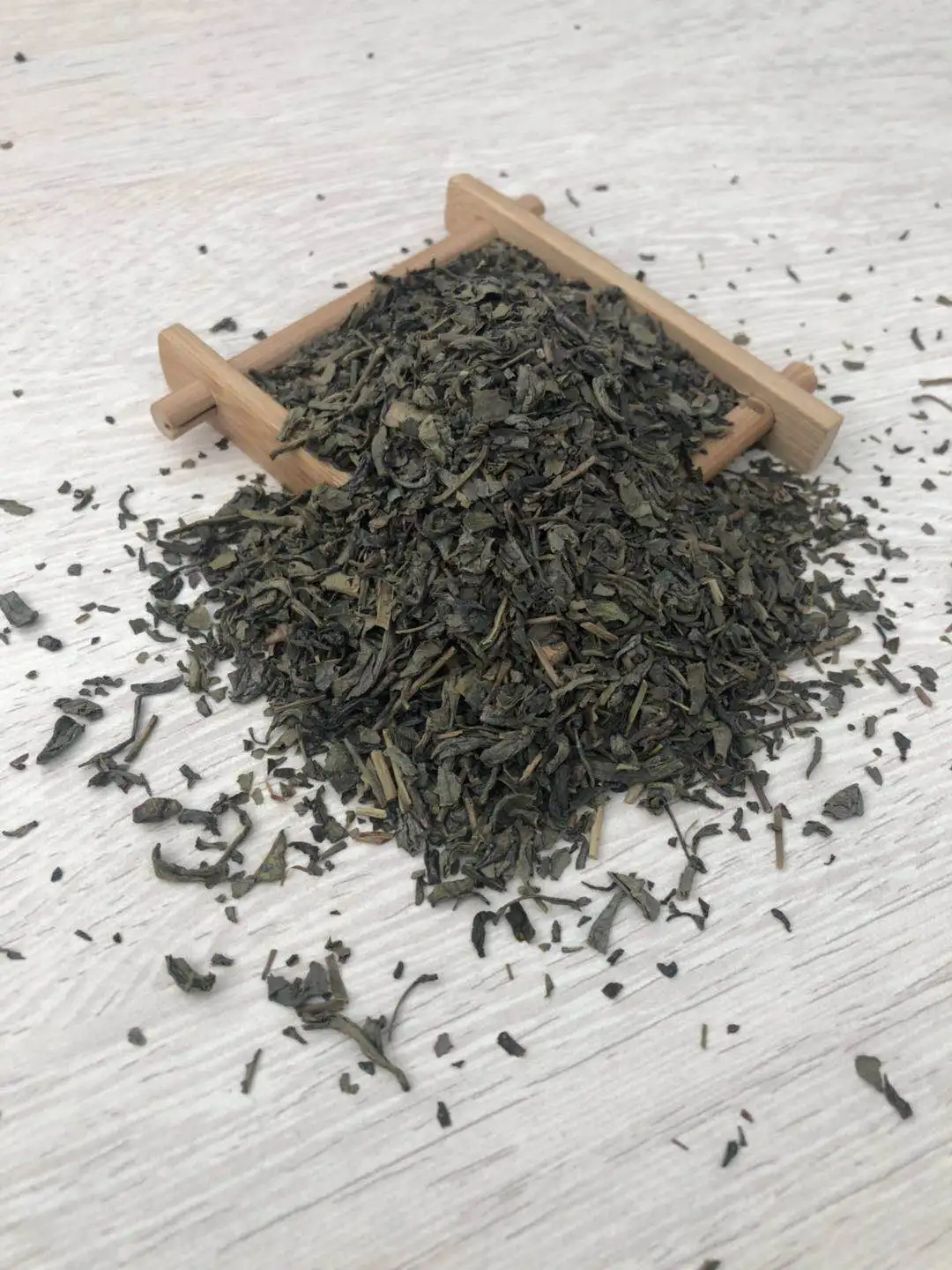 Wholesale Factory Supply Price OEM certificate tea Bulk Loose Leaf Natural 9366 Dried Broken Chunmee Green Tea