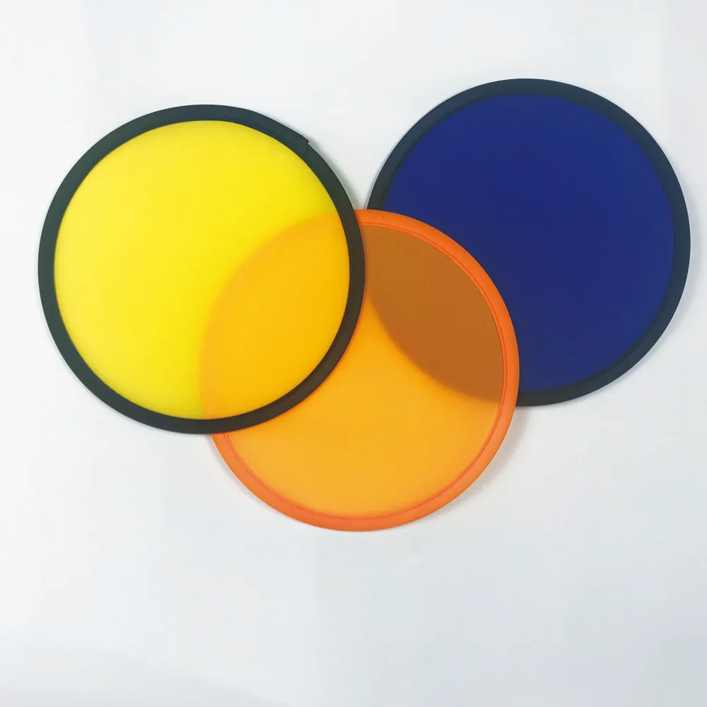 Custom Nylon Sublimation Hand Foldable Fan With Pouch Mini Round Foldable Fan