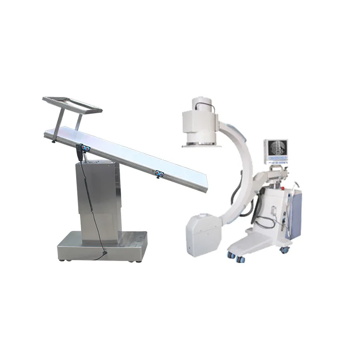 Meditech MT-AOT06 C-arm Veterinary Operation Table for Animals Stainless Steel Diagnosis & Injection 76-105 CN;JIA 150 60
