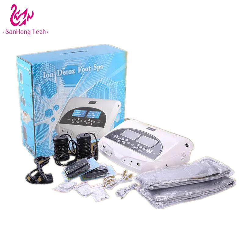 2019 Ион hydrosana Детокс сауна спа ноги с массажными подушечками ремни Детокс ноги королевская спа машина