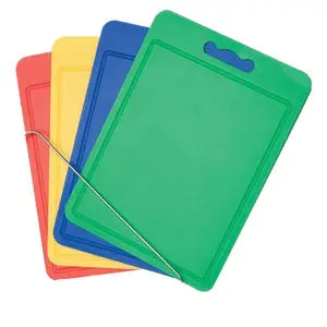 Квадратный PE пластиковая разделочная доска блок, используемый для кухни