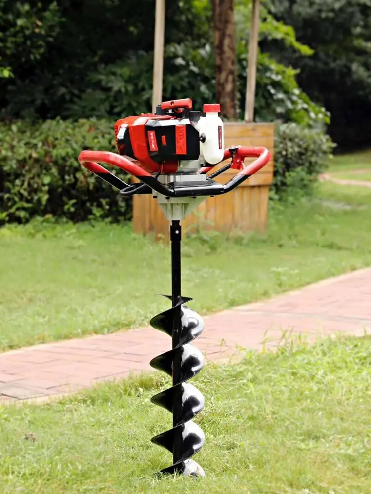 Earth Auger 50.8cc 2 Stroke ground digger machine Gas