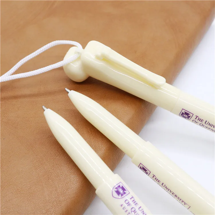 Creative Funny Bone Shape ballpoint pen with lanyard for Nurse Doctor Student