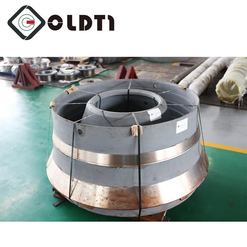 
Latest Mobile Cone Crusher Bowl Liner CH430 Hard Rocks Fine Crushing Manganese Ore In Mining 