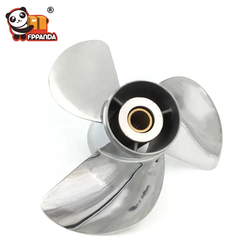 Hot sale marine outboard engine ship propeller with shaft for Johnson,Evinrude,OMC 40-140 hp