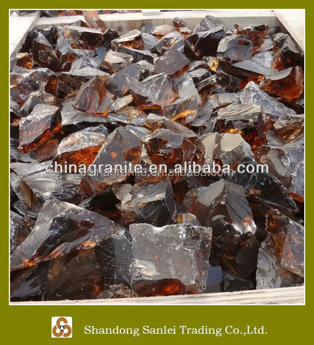 Топ садовый декор натуральный большой Благоустройство Стекла валун для продажи