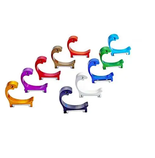 Colorful space aluminum Wall Door Holder Hook Hanger/coat hook