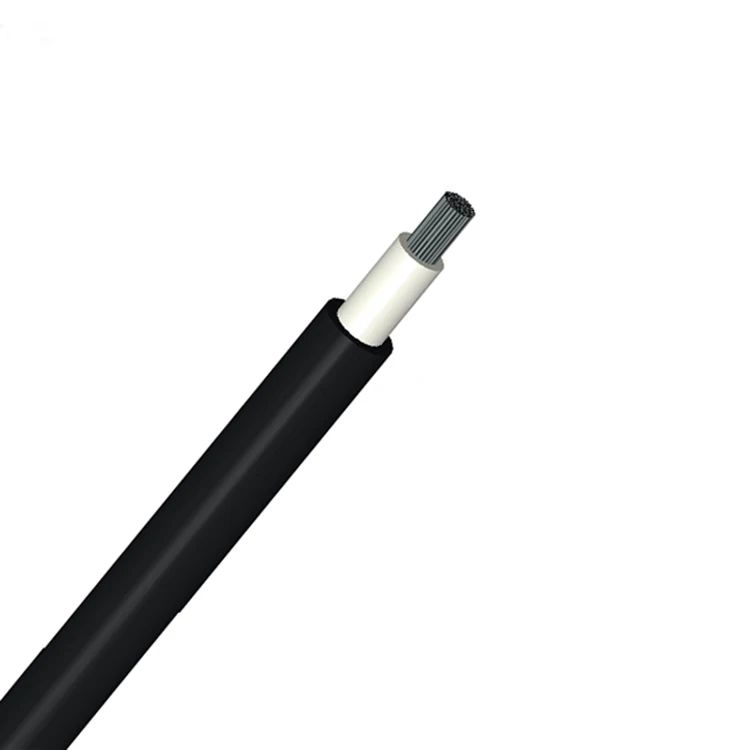 Луженая Гибкая медь 10mm2 панели Солнечные DC Силовые кабели