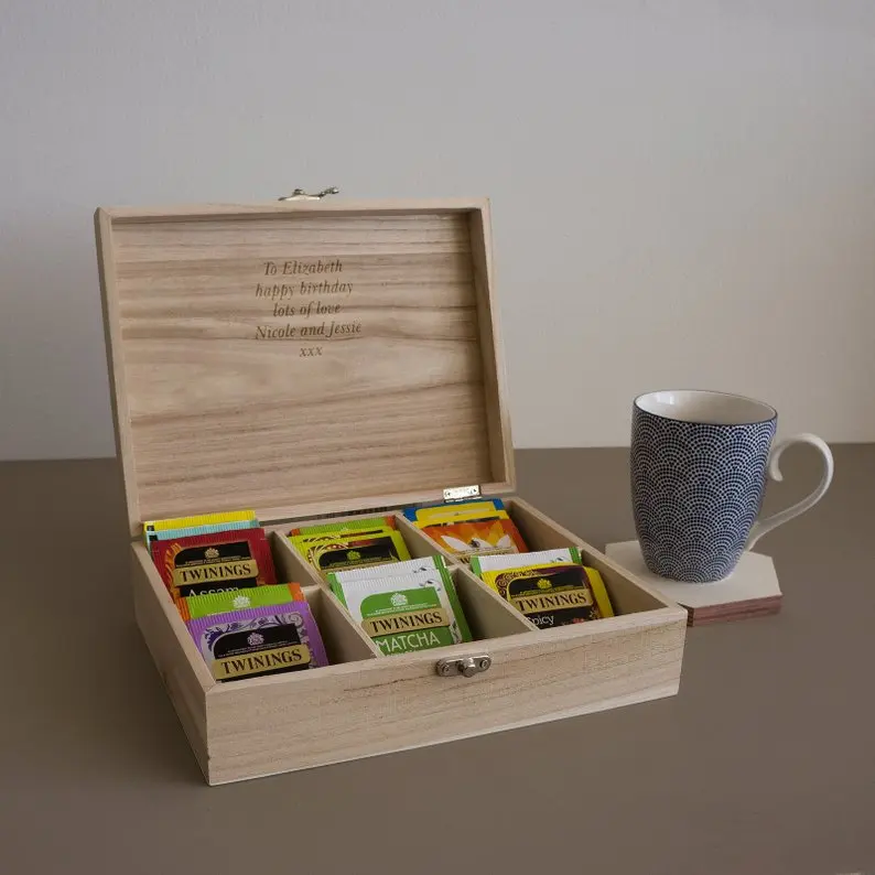 bamboo tea box