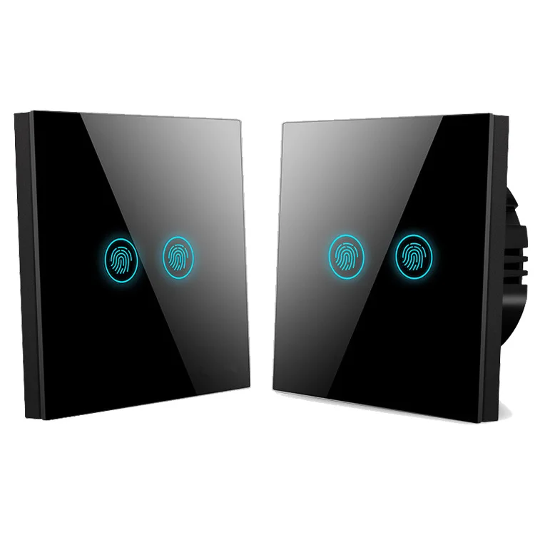 4 способ стекло водонепроницаемый Сенсорный Экран smart настенный выключатель