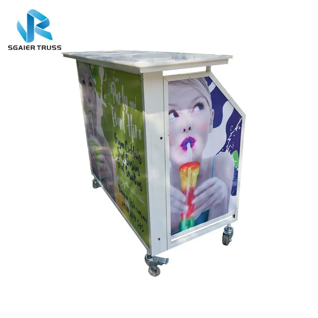 Customized Mobile Portable folding bar Fashion Folding Portable Bar