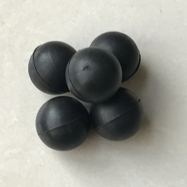 Сделанный на заказ высококачественный жёсткий шар из натурального каучука, твердый резиновый шар