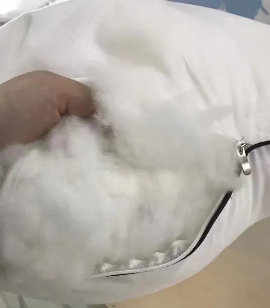 Hotel White Pillows Sleeping Pillow PP Cotton Bed Pillow Soft Hypoallergenic Queen Size